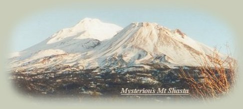 mt shasta in northern california.