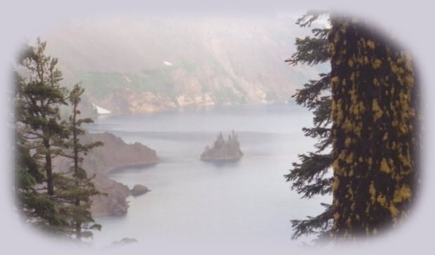 Phantom Ship at Crater Lake National Park - Maps and Tours