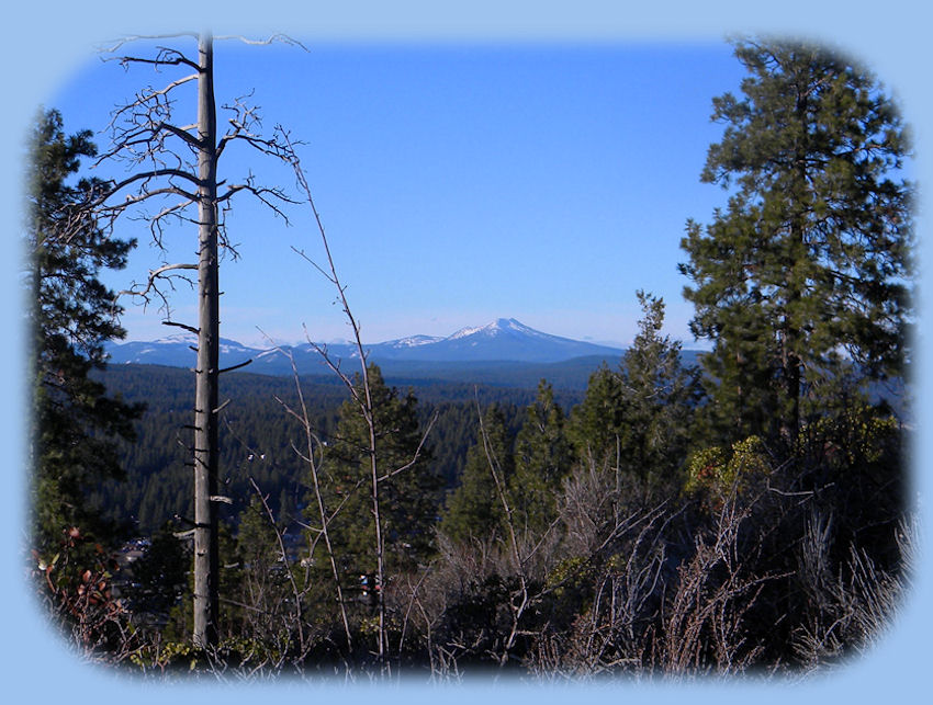 hiking without trails in the hills outside of chiloquin, oregon, overlooking the cascade mountains, not far from wood river wetlands with egrets, pelicans, grebes, and more, as it's one of the many birding trails in klamath basin, the pacific flyway, not far from crater lake national park in southern oregon - about 20 miles from crater lake national park.