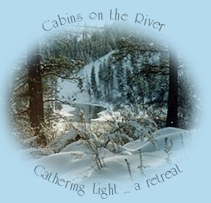 Cabins on the river at gathering light ... a retreat located in southern oregon near crater lake national park: cabins, treehouses on the river in the forest.