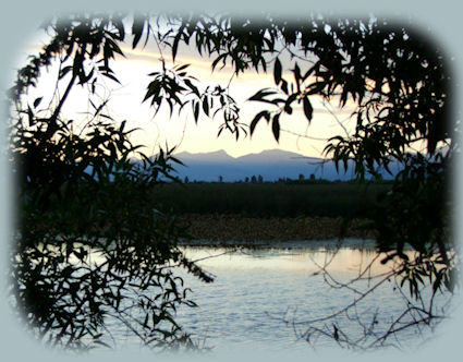 about 100 miles from the warner mountains, known too as the warner mountains, the south warner wilderness and surprise valley find cabins on the river at gathering light ... a retreat near crater lake national park in southern oregon: cabins, treehouses on the river in the forest.