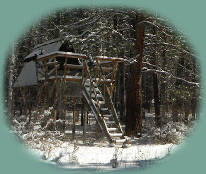 The 
elfin tree house at gathering light ... a retreat located in southern oregon near crater lake national park: cabins, tree houses in the forest on the river.