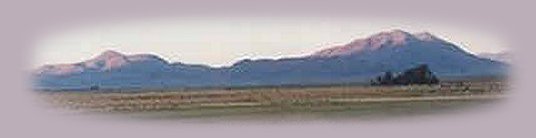 twilight in the high desert of eastern oregon.